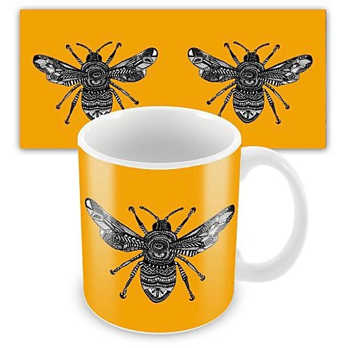 Yellow Bee Mug
