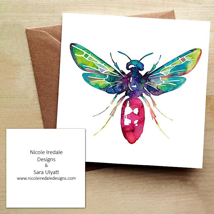 Insect Greetings Card