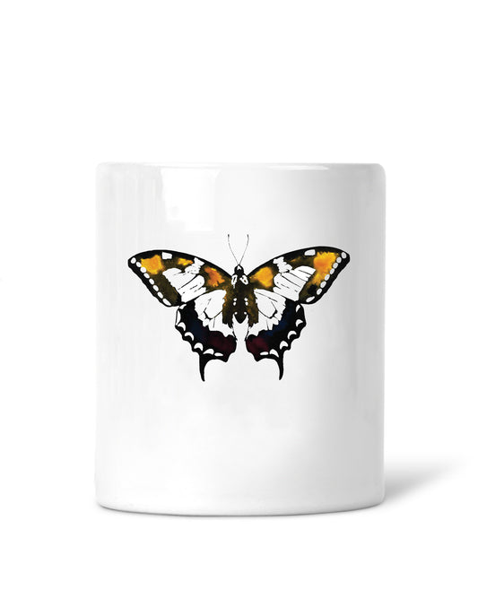 Dark Butterfly Ceramic Pot