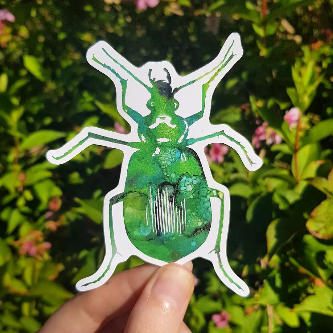 Beetle Sticker
